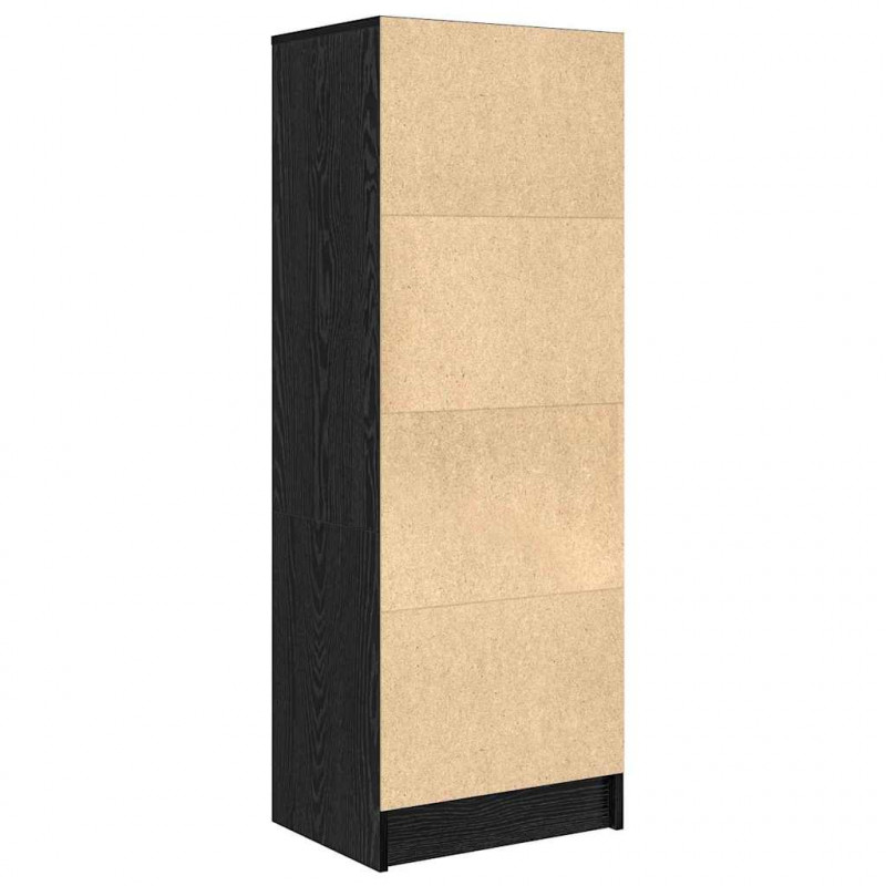 Highboard z szufladą Czarny Dąb 45,5 x 34 x 127 cm