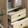 Highboard z szufladą Dąb Sonoma 45,5 x 34 x 127 cm