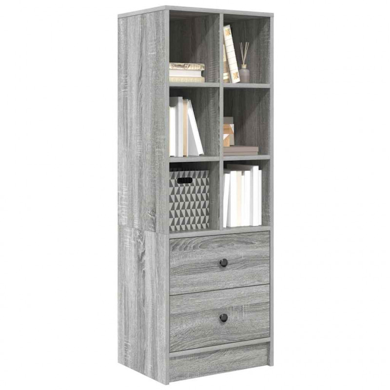 Highboard z szufladą Szary Sonoma 45,5 x 34 x 127 cm