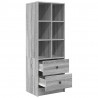 Highboard z szufladą Szary Sonoma 45,5 x 34 x 127 cm