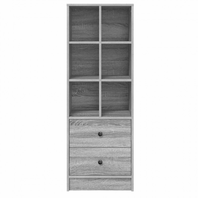 Highboard z szufladą Szary Sonoma 45,5 x 34 x 127 cm