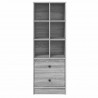 Highboard z szufladą Szary Sonoma 45,5 x 34 x 127 cm