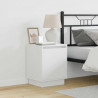 Szafka Nocna 2 pcs Biały 39 x 34,5 x 50 cm