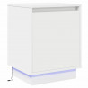 Szafka Nocna 2 pcs Biały 39 x 34,5 x 50 cm