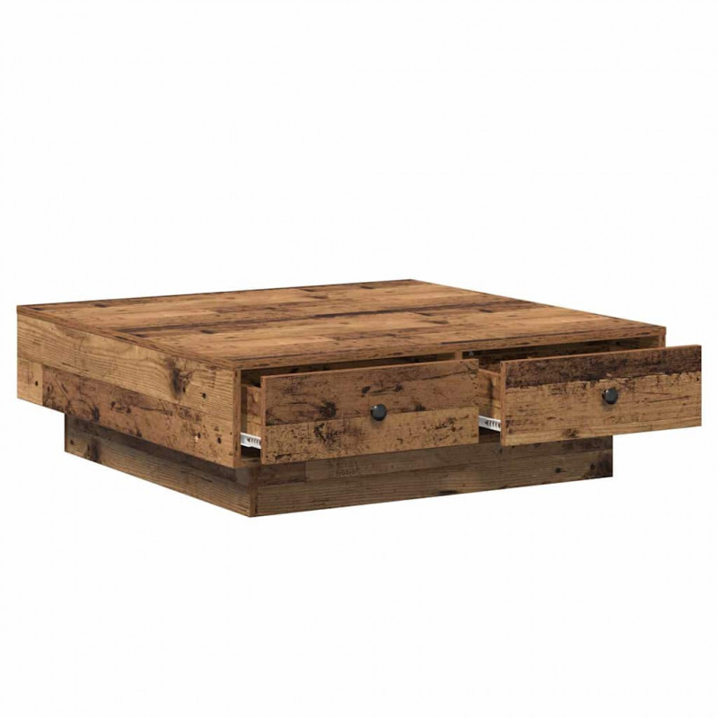 Stolik kawowy Stare drewno 90 x 90 x 28 cm