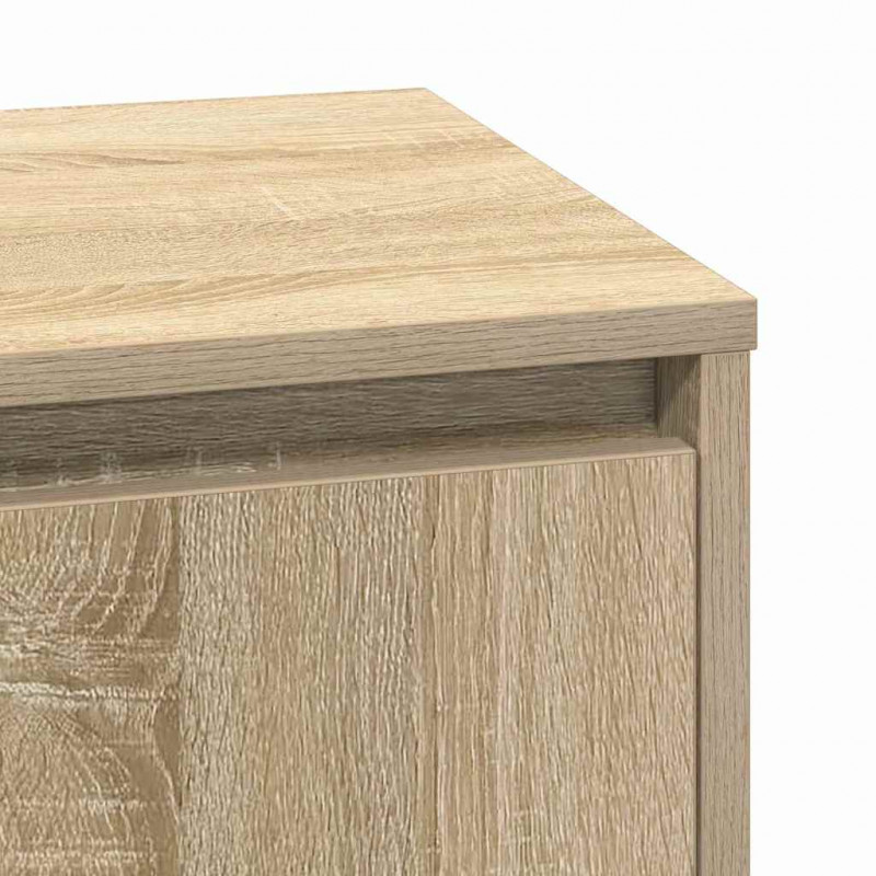 Szafka Nocna 2 pcs Dąb Sonoma 39 x 34,5 x 50 cm