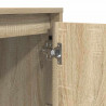 Szafka Nocna 2 pcs Dąb Sonoma 39 x 34,5 x 50 cm