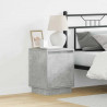 Szafka Nocna 2 pcs Betonowy szary 39 x 34,5 x 50 cm