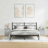 Szafka Nocna 2 pcs Betonowy szary 39 x 34,5 x 50 cm