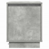Szafka Nocna 2 pcs Betonowy szary 39 x 34,5 x 50 cm