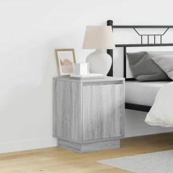 Szafka Nocna 2 pcs Szary 39 x 34,5 x 50 cm