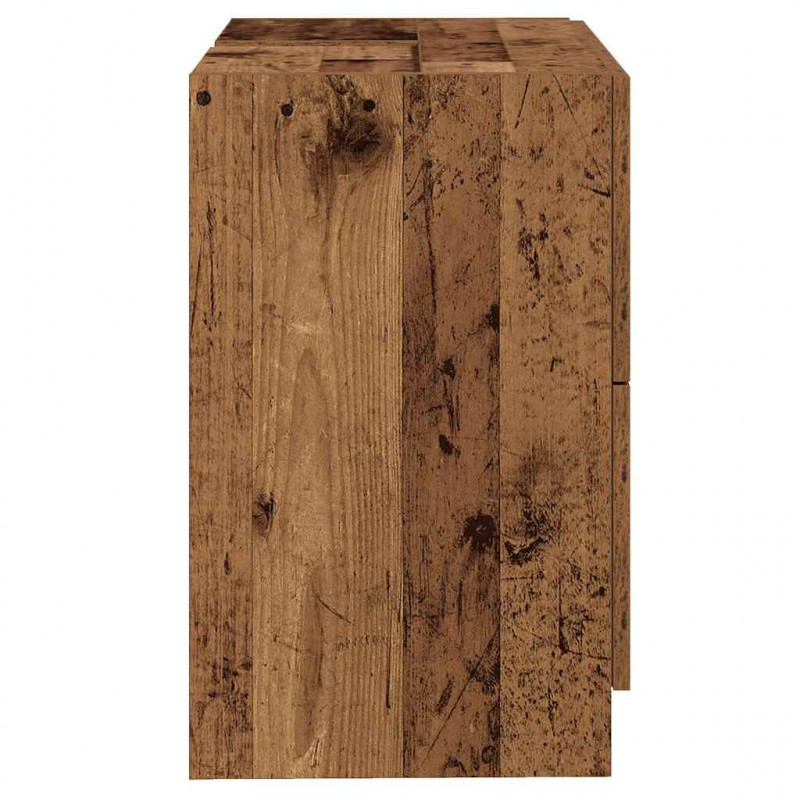Szafka Łazienkowa z szufladą Stare drewno 78 x 37 x 59 cm