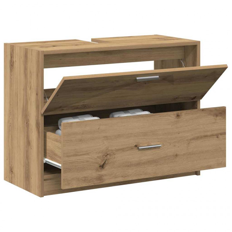 Szafka Łazienkowa z szufladą Dąb rzemieślniczy 78 x 37 x 59 cm
