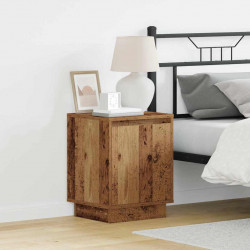 Szafka Nocna 2 pcs Stare drewno 39 x 34,5 x 50 cm
