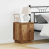 Szafka Nocna 2 pcs Stare drewno 39 x 34,5 x 50 cm