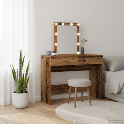 Toaletka Stare drewno 100 x 40 x 130 cm Materiał drewnopochodny