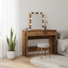 Toaletka Stare drewno 100 x 40 x 130 cm Materiał drewnopochodny