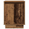 Szafka Nocna 2 pcs Stare drewno 39 x 34,5 x 50 cm