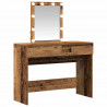 Toaletka Stare drewno 100 x 40 x 130 cm Materiał drewnopochodny