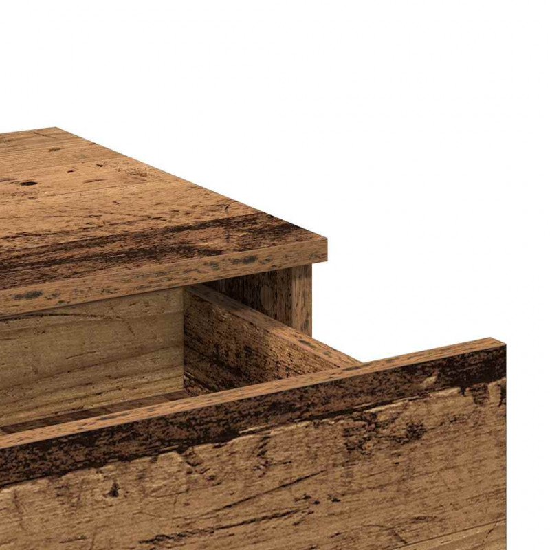 Toaletka Stare drewno 100 x 40 x 130 cm Materiał drewnopochodny
