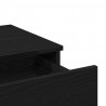 Toaletka Czarny Dąb 100 x 40 x 130 cm Materiał drewnopochodny