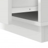 Szafka Nocna z szufladą 2 pcs Biały 39 x 34,5 x 50 cm