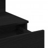 Toaletka Czarny Dąb 100 x 40 x 130 cm Materiał drewnopochodny