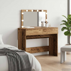Toaletka Stare drewno 100 x 40 x 120 cm Materiał drewnopochodny