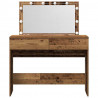 Toaletka Stare drewno 100 x 40 x 120 cm Materiał drewnopochodny