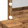 Toaletka Stare drewno 100 x 40 x 120 cm Materiał drewnopochodny