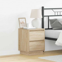Szafka Nocna z szufladą 2 pcs Dąb Sonoma 39 x 34,5 x 50 cm