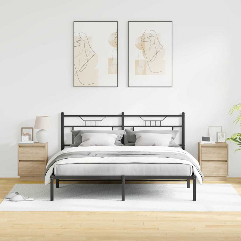 Szafka Nocna z szufladą 2 pcs Dąb Sonoma 39 x 34,5 x 50 cm