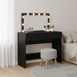Toaletka Czarny Dąb 100 x 40 x 120 cm Materiał drewnopochodny