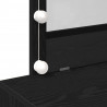Toaletka Czarny Dąb 100 x 40 x 120 cm Materiał drewnopochodny