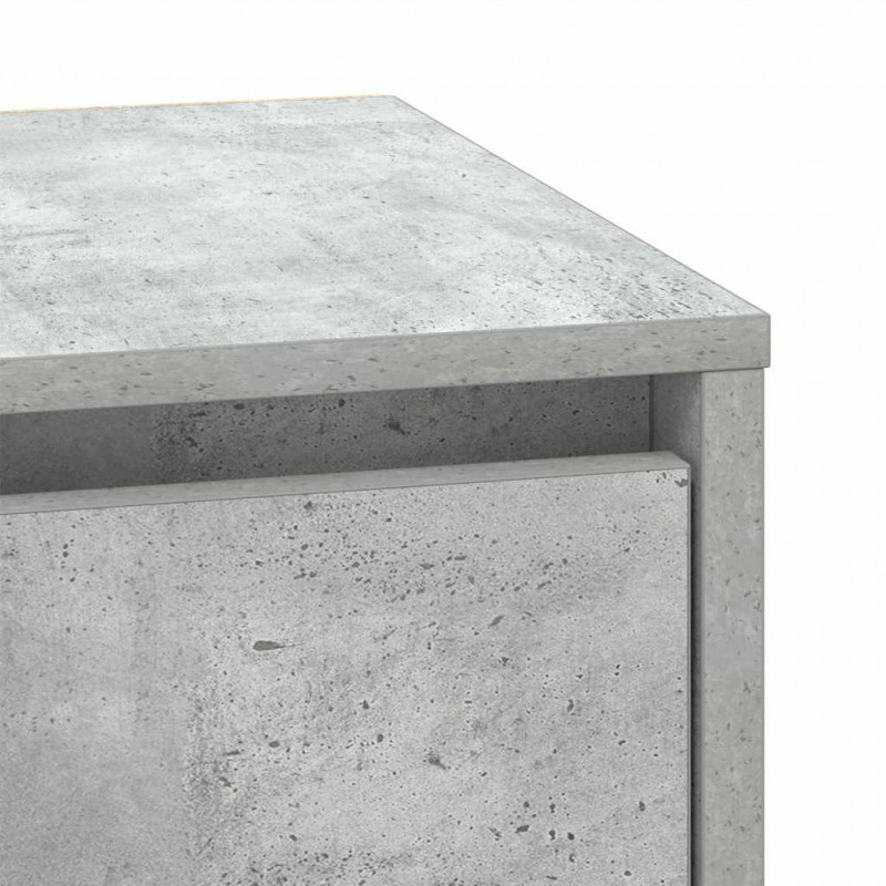Szafka Nocna z szufladą 2 pcs Betonowy szary 39 x 34,5 x 50 cm