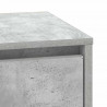 Szafka Nocna z szufladą 2 pcs Betonowy szary 39 x 34,5 x 50 cm