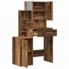 Toaletka Stare drewno 80 x 35 x 132 cm Materiał drewnopochodny