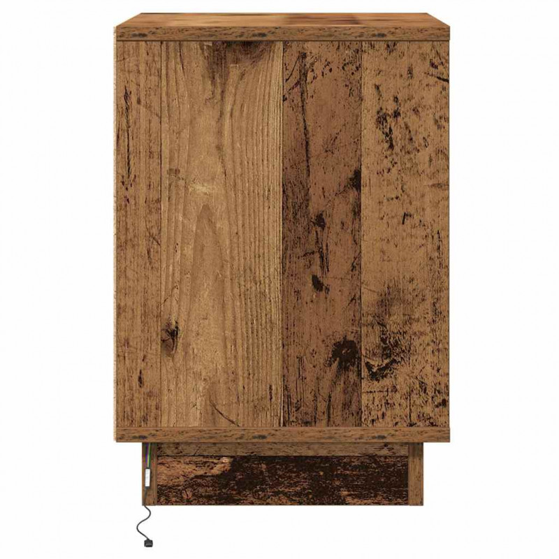 Szafka Nocna z szufladą Stare drewno 39 x 34,5 x 50 cm