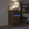 Szafka Nocna z szufladą Dąb rzemieślniczy 38 x 34 x 61 cm