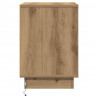 Szafka Nocna 2 pcs Dąb rzemieślniczy 39 x 34,5 x 50 cm