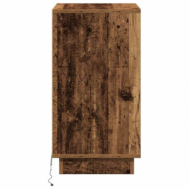 Szafka Nocna z szufladą Stare drewno 39 x 34,5 x 65 cm