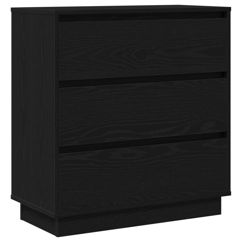 Szafka Nocna z szufladą Czarny Dąb 71 x 34,5 x 75 cm