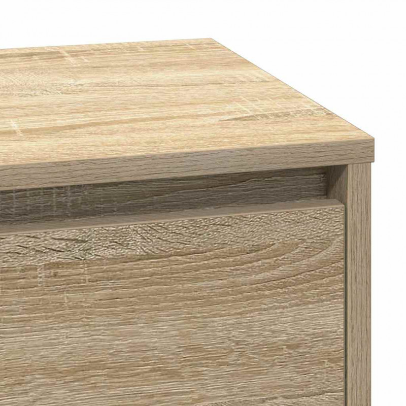 Szafka Nocna z szufladą Dąb Sonoma 71 x 34,5 x 75 cm
