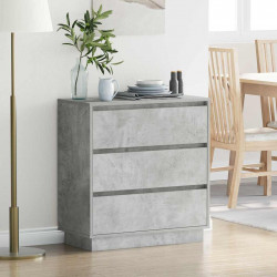 Szafka Nocna z szufladą Betonowy szary 71 x 34,5 x 75 cm