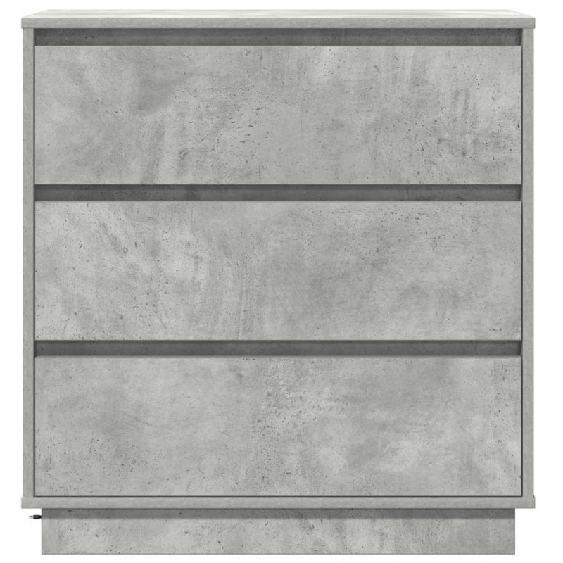 Szafka Nocna z szufladą Betonowy szary 71 x 34,5 x 75 cm