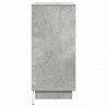 Szafka Nocna z szufladą Betonowy szary 71 x 34,5 x 75 cm