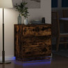 Szafka Nocna z szufladą Dąb wędzony 71 x 34,5 x 75 cm