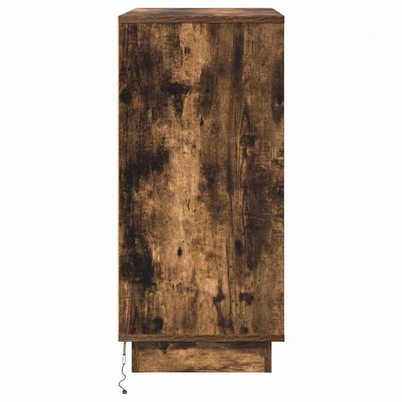 Szafka Nocna z szufladą Dąb wędzony 71 x 34,5 x 75 cm
