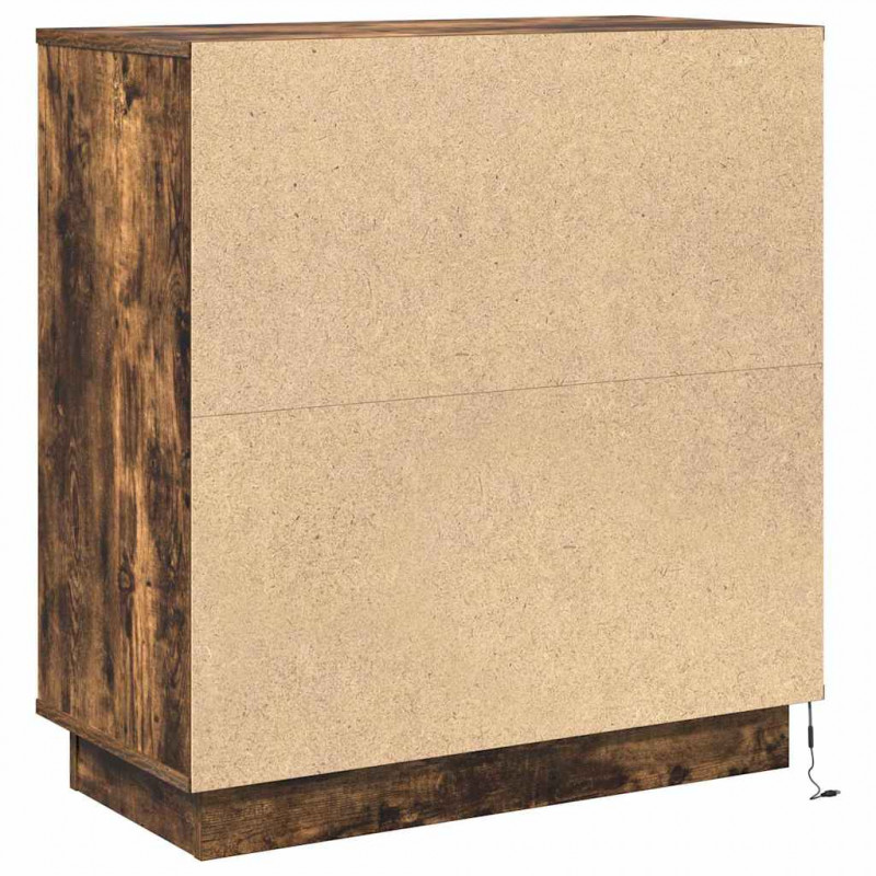Szafka Nocna z szufladą Dąb wędzony 71 x 34,5 x 75 cm