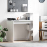 Biurko Biały 108 x 55 x 103.5 cm Materiał drewnopochodny